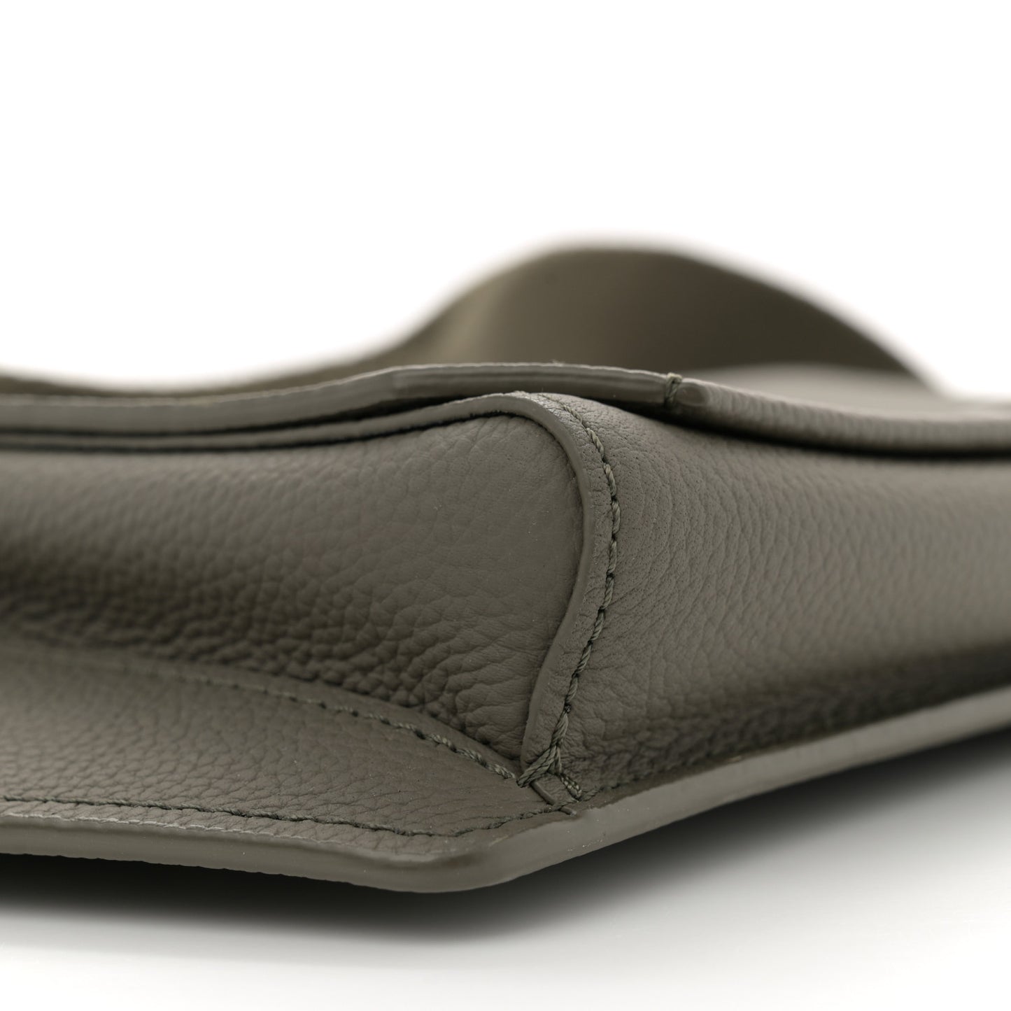 Grained Calfskin Aerogram Slingbag Khaki