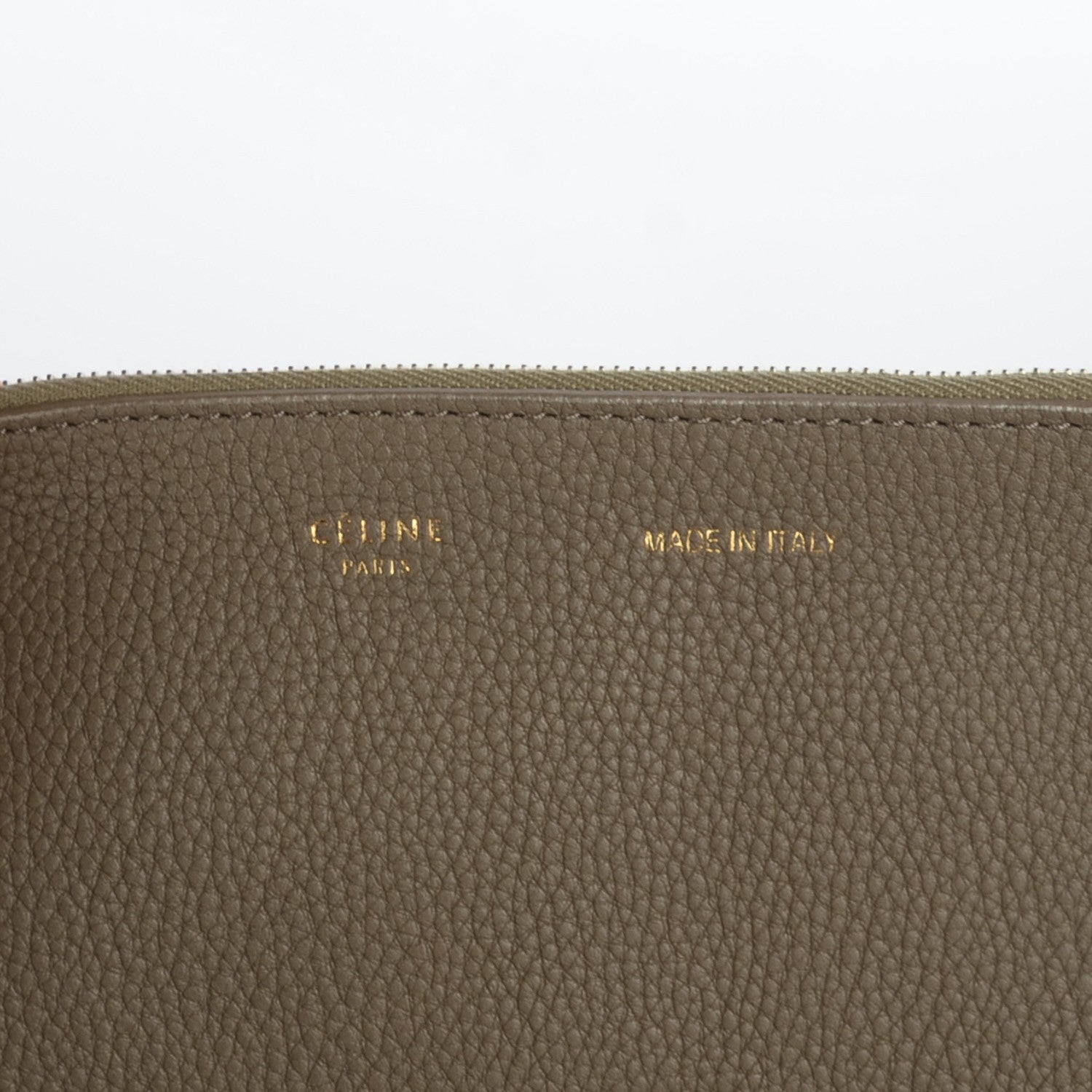 Celine Soft Grained Calfskin Medium Phantom Luggage Cabas Taupe 8 of 9