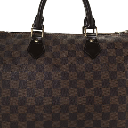 Louis Vuitton Damier Ebene Speedy 30 9 of 11