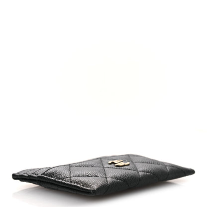 Chanel Caviar Quilted Multi Card Holder Black 4 of 9