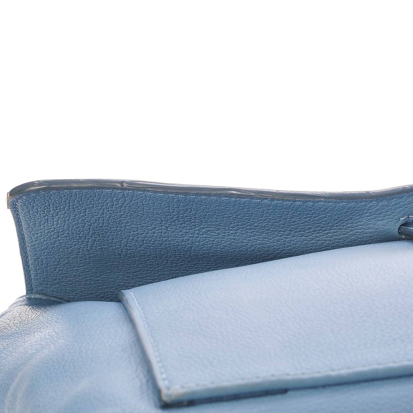 Calfskin Lockme MM Bleuet