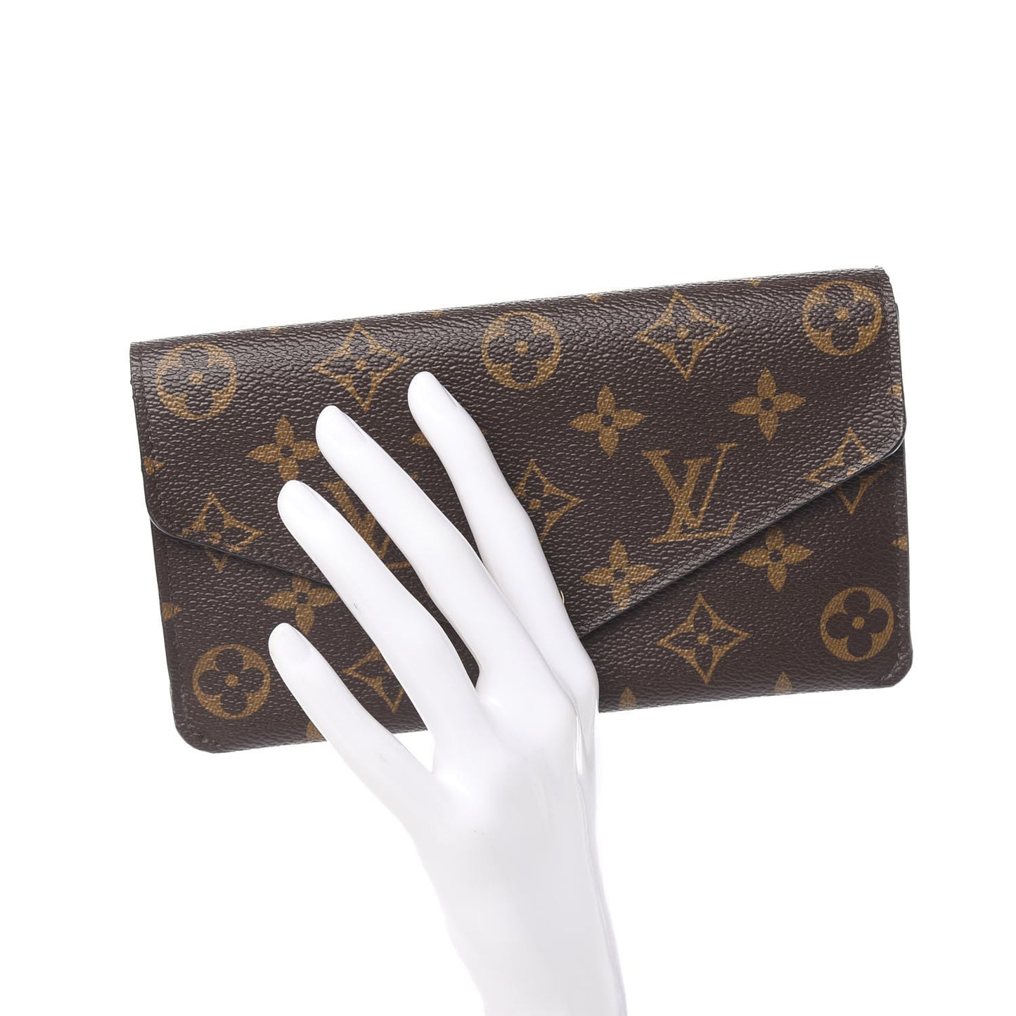 Monogram Jeanne Wallet Rose Ballerine