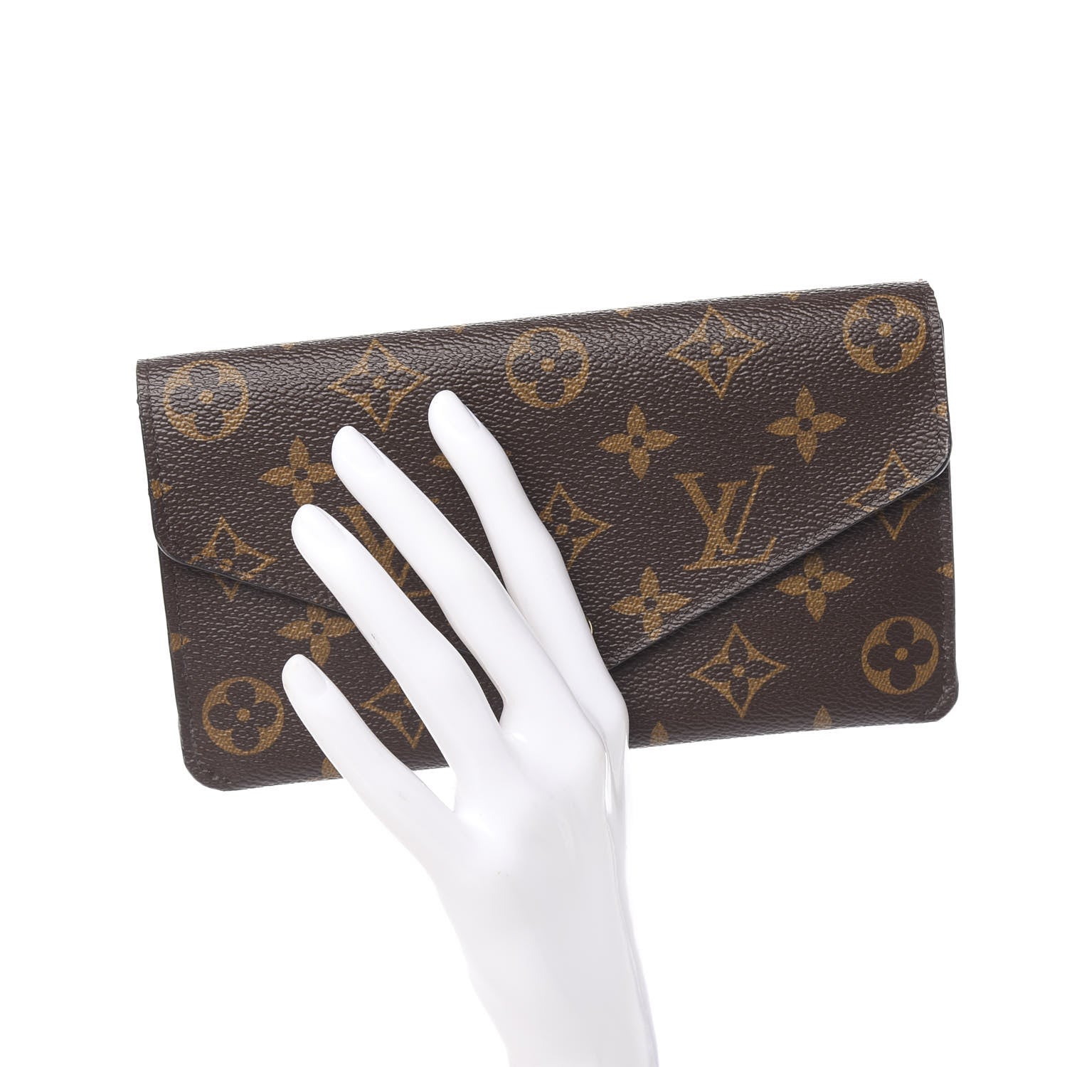 Louis Vuitton Monogram Jeanne Wallet Rose Ballerine 2 of 7