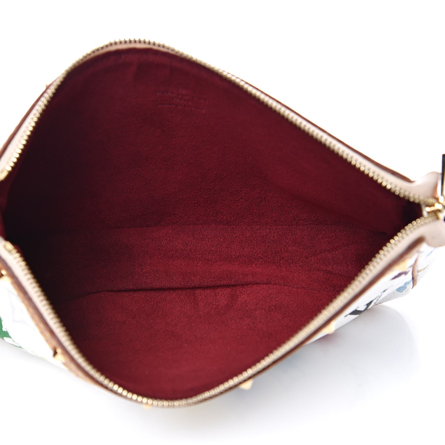 Louis Vuitton Monogram Multicolor Pochette Accessories White 5 of 14
