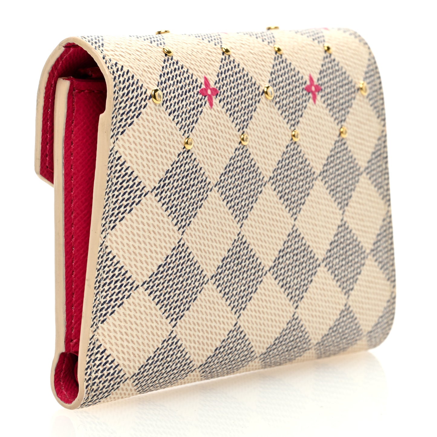 Damier Azur Studded Victorine Wallet