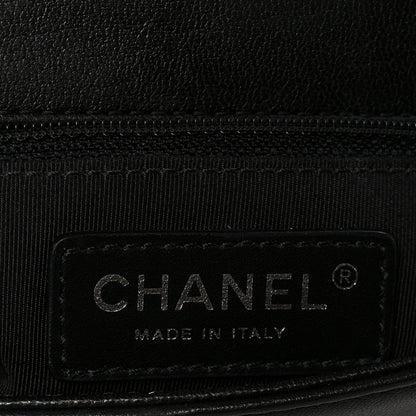 Chanel Sheepskin Quilted Medium Vintage Mademoiselle Flap Black 6 of 11