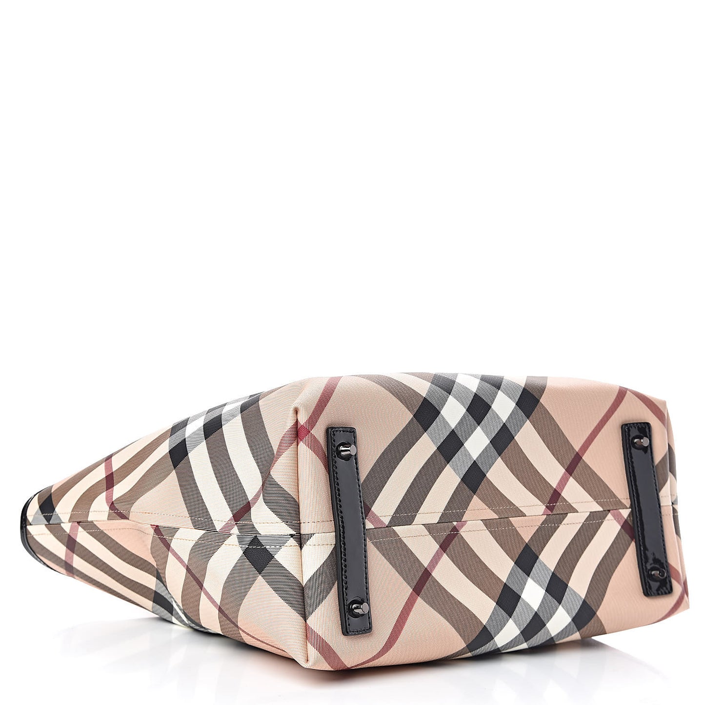 Nova Check Large Nickie Tote Black