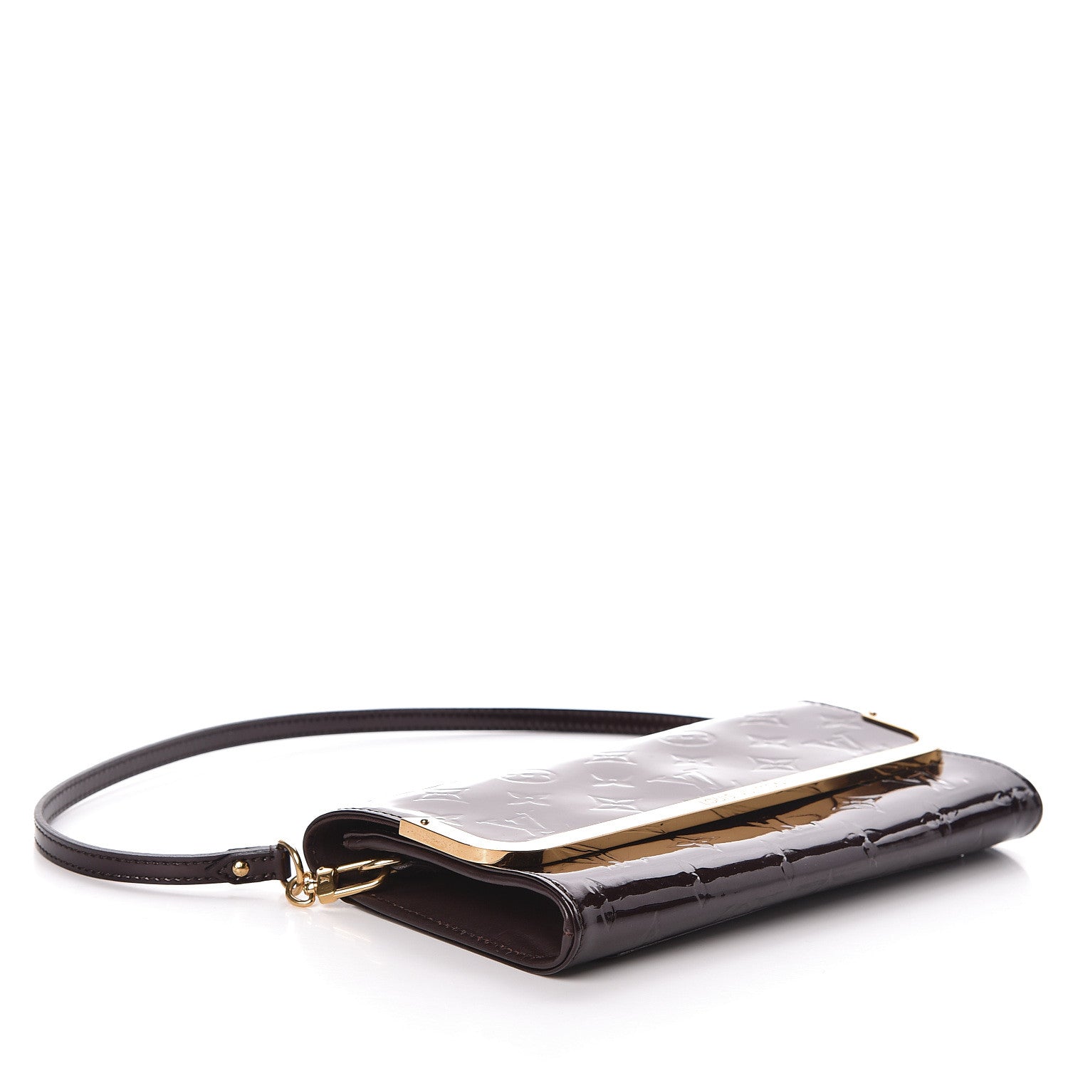 Louis Vuitton Vernis Rossmore MM Amarante 4 of 11