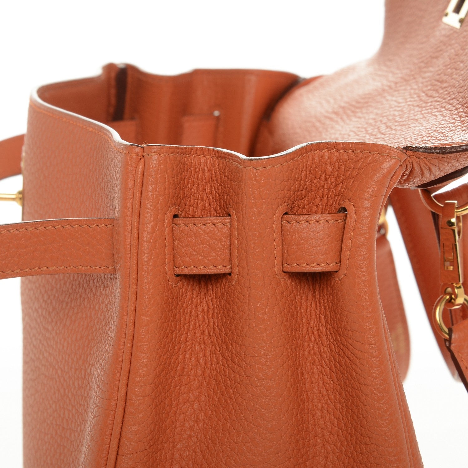 Hermes Togo Kelly Retourne 32 Orange 16 of 24