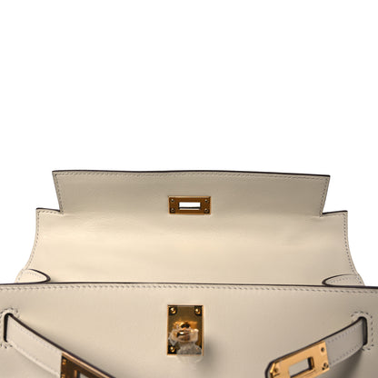 Hermes Swift Kelly Pochette Clutch Nata 18 of 28