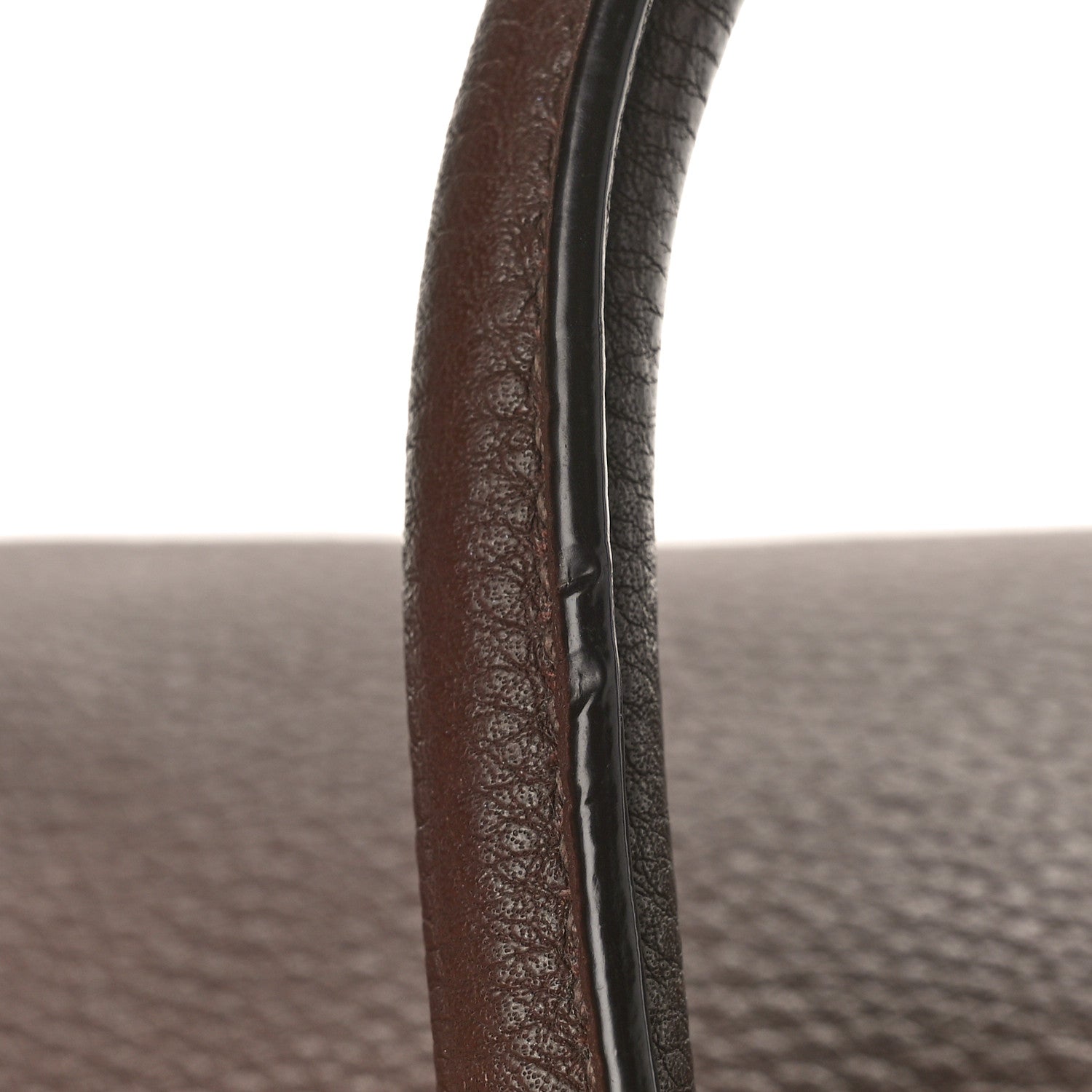 Prada Vitello Daino Shopping Satchel Dark Brown 11 of 13