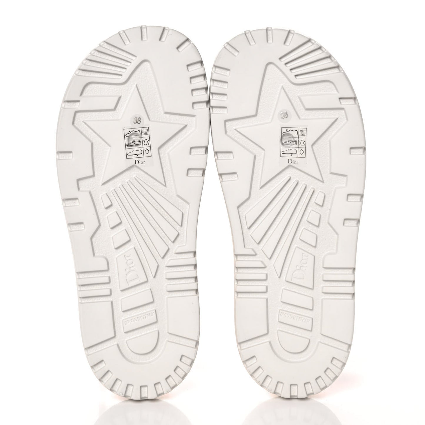 Micro PDP Cotton Houndstooth Embroidered Dway 10mm Slide Sandals 38 Peony
