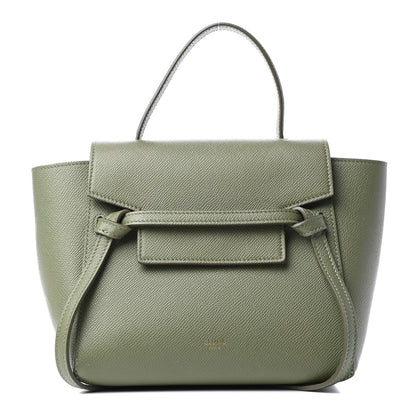Celine Grained Calfskin Nano Belt Bag Light Khaki 1 of 11