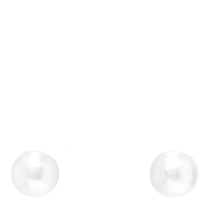 Mikimoto 18K Yellow Gold Akoya Pearl 7-7.5mm Stud Earrings 1 of 6