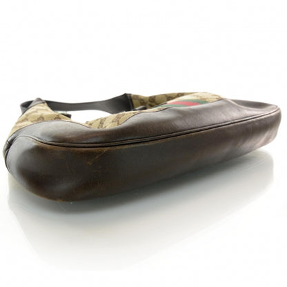 Gucci Monogram Web Jackie O Hobo 4 of 10