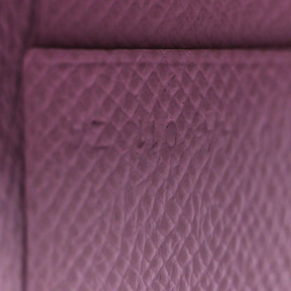 Hermes Epsom Bastia Coin Purse Mauve Pale 7 of 9