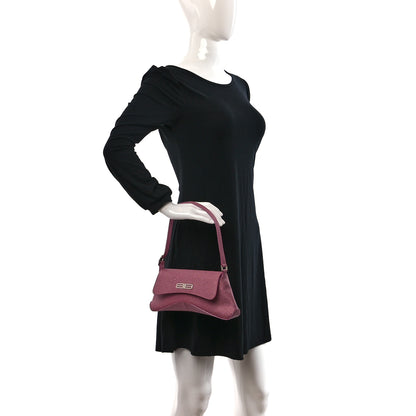Balenciaga Sparkling Fabric Small XX Flap Stretch Bag Sweet Pink 2 of 9