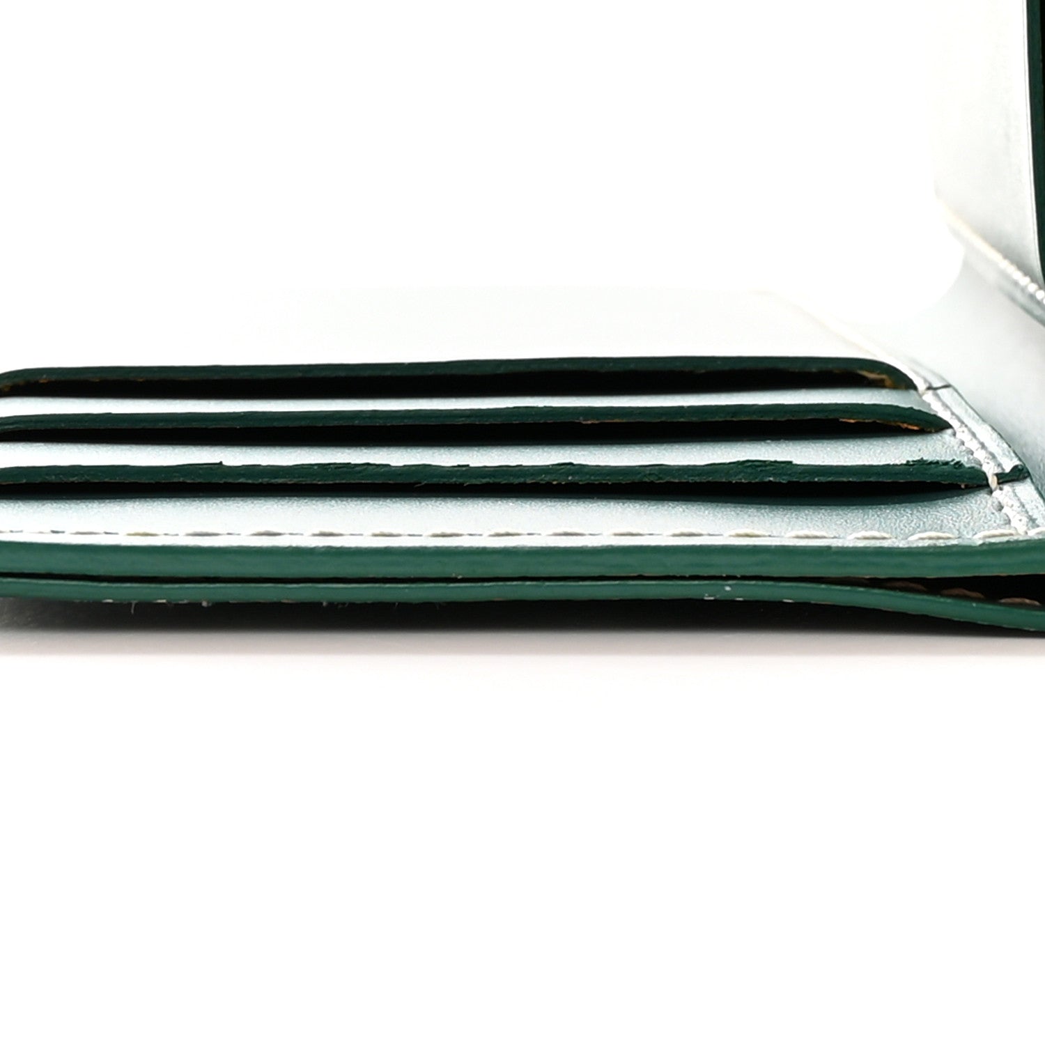 Goyard Goyardine Saint Pierre Card Holder Green 11 of 12