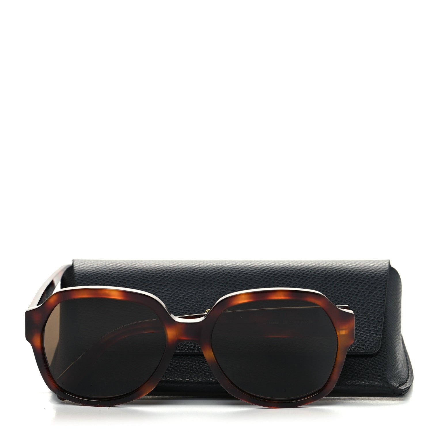 Celine Acetate Triomphe Sunglasses CL40189F Blonde Havana 8 of 8