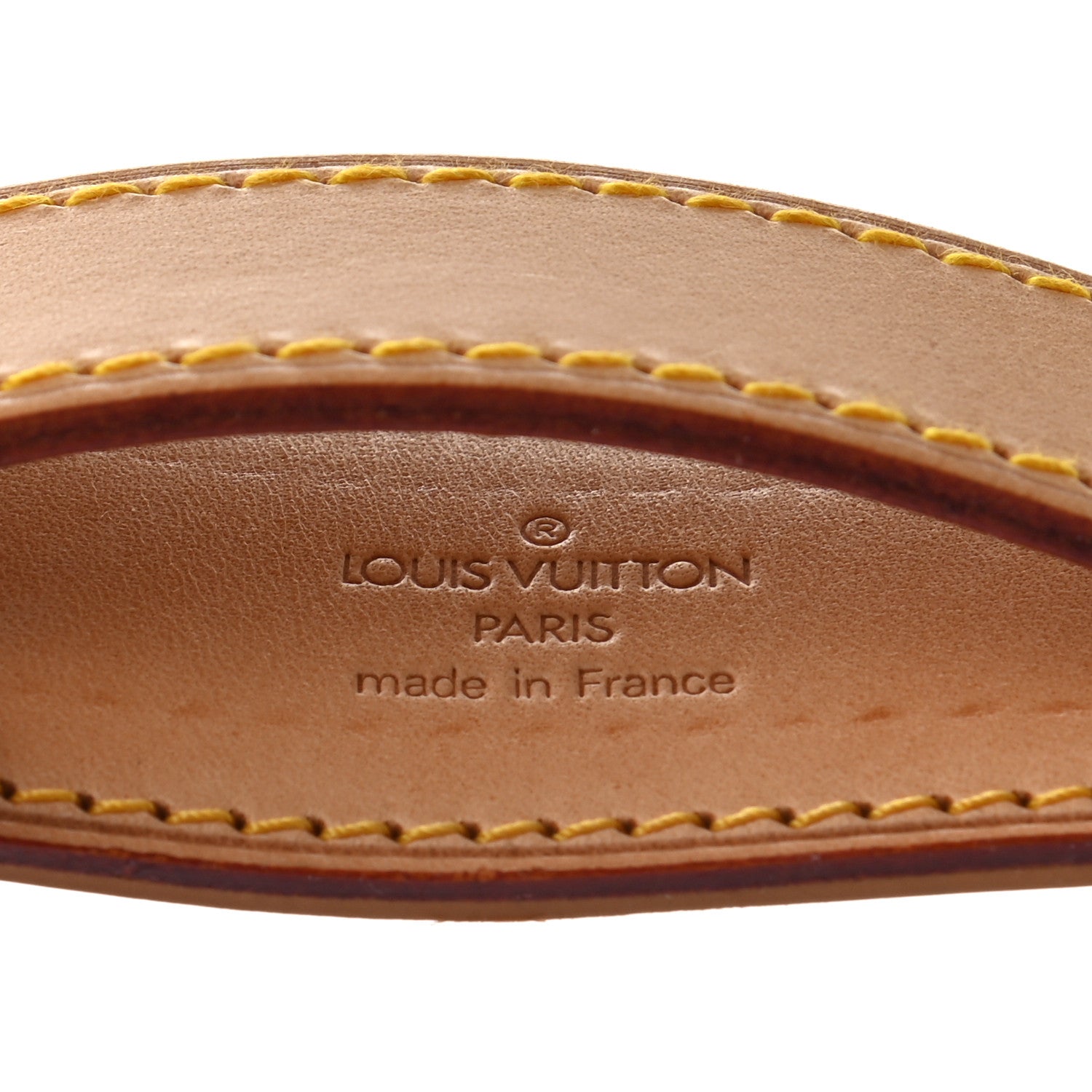 Louis Vuitton Vachetta 25mm Adjustable Keepall Shoulder Strap 3 of 4