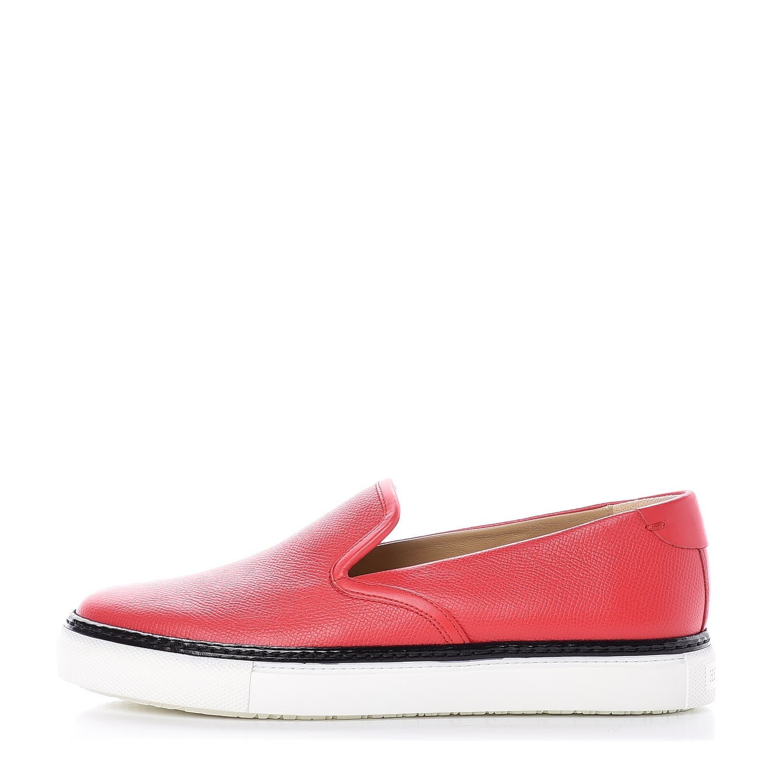 Hermes Epsom Mens Kick Sneakers 37 Rouge 1 of 10