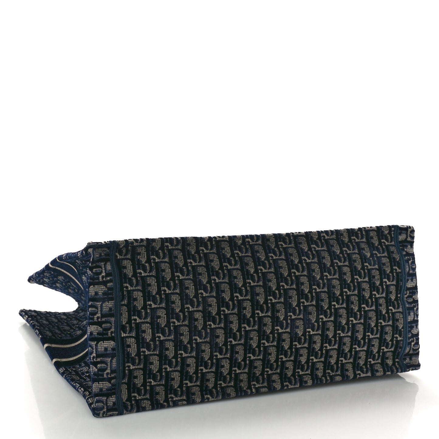 Oblique Large Book Tote Blue Multicolor