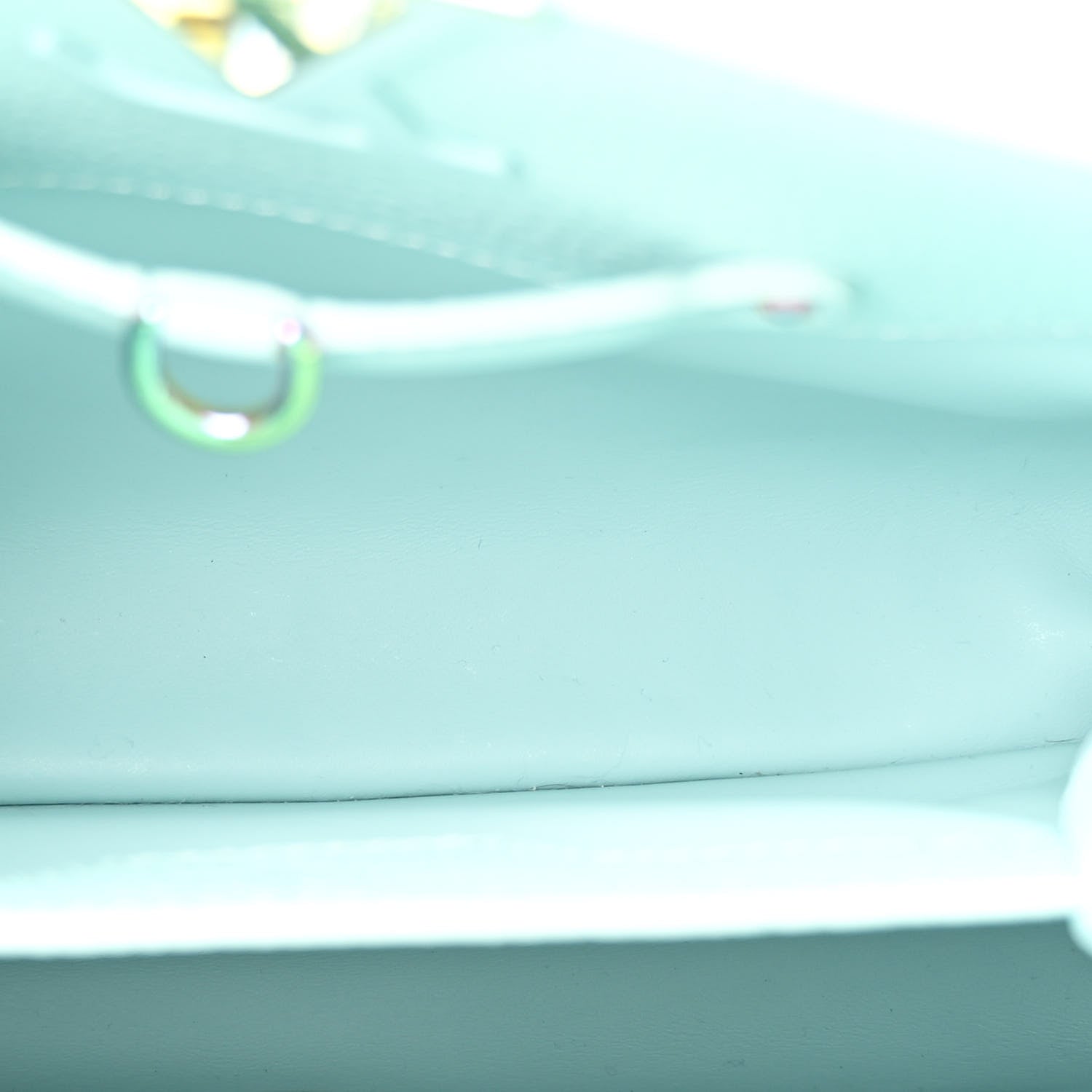 Louis Vuitton Taurillon Capucines BB Topaz Blue 5 of 11