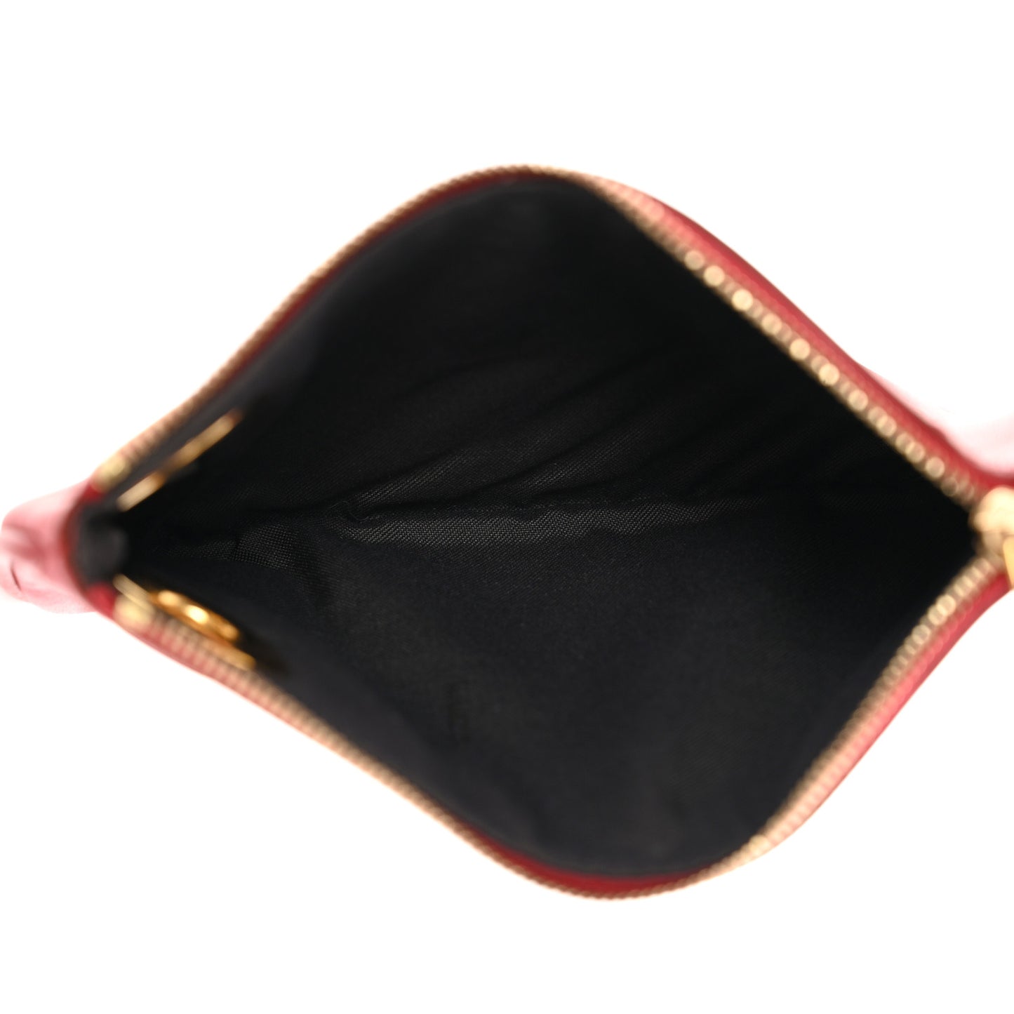Vitello Century Opaco F is Fendi Tri-Color Triplette Pouch Set Fragola Black Blu Scuro