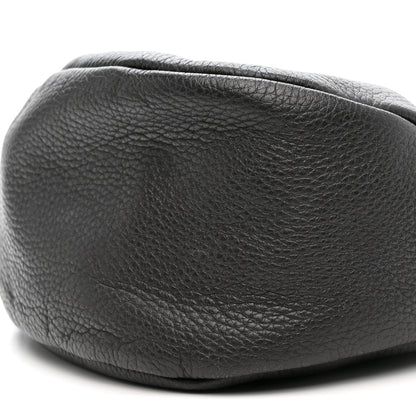 The Row Deerskin Small Slouchy Banana Bag Espresso 10 of 13