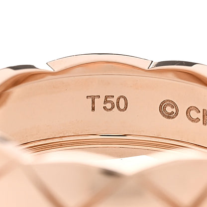 Chanel 18K Beige Gold Small Coco Crush Ring 50 5.25 7 of 8