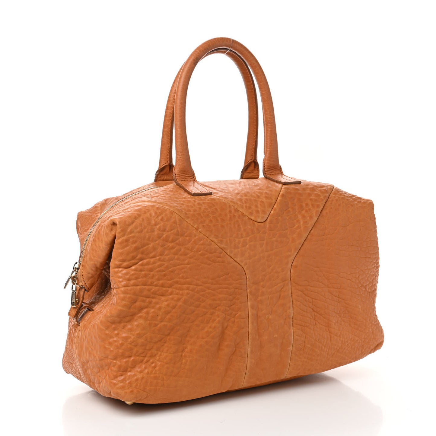 Pebbled Lambskin Medium Easy Sac Tan