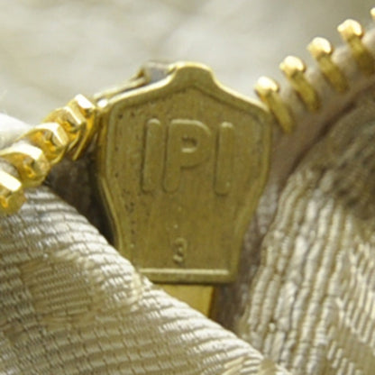 Prada Canvas Jacquard Chain Shoulder Bag 10 of 11