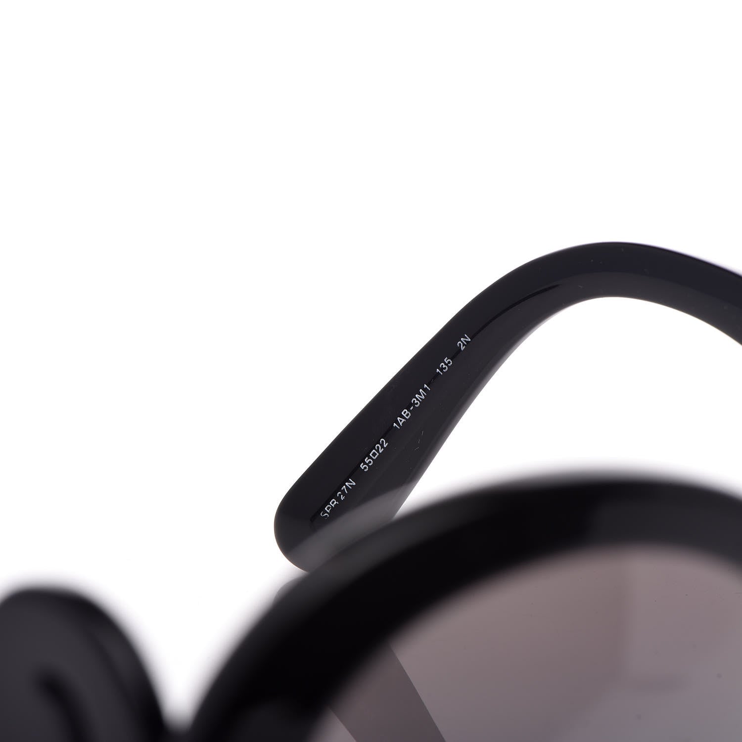 Prada Baroque Sunglasses SPR 27N Black 6 of 7