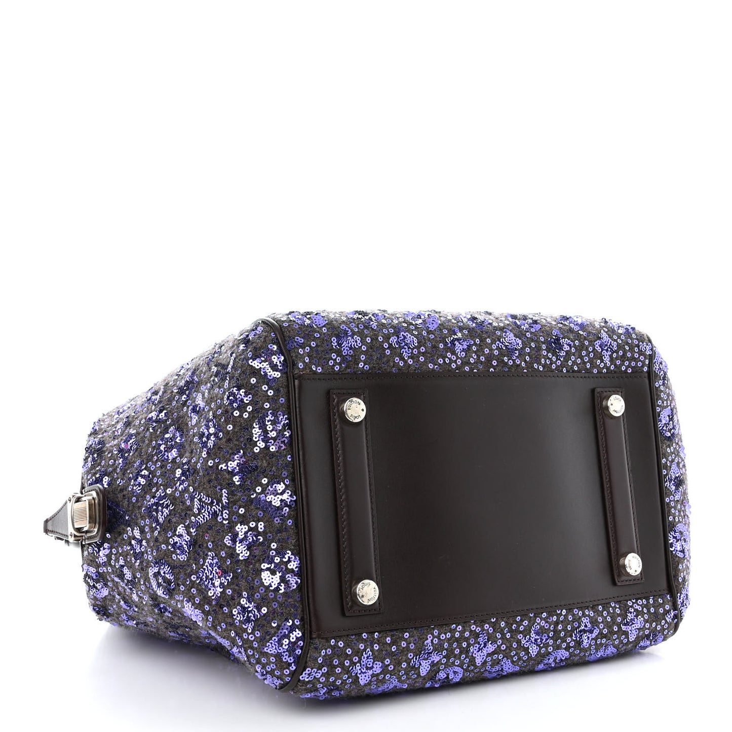 Sequin Monogram Sunshine Express North South Purple