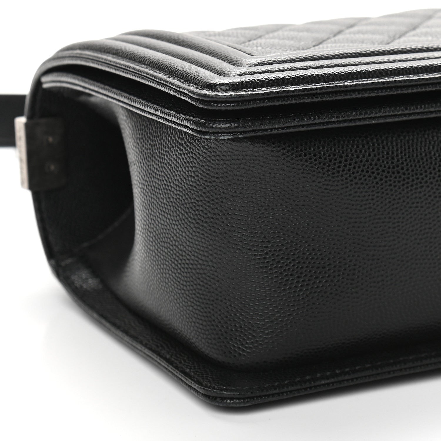 Chanel Caviar Quilted Medium Boy Flap Black 8 of 9