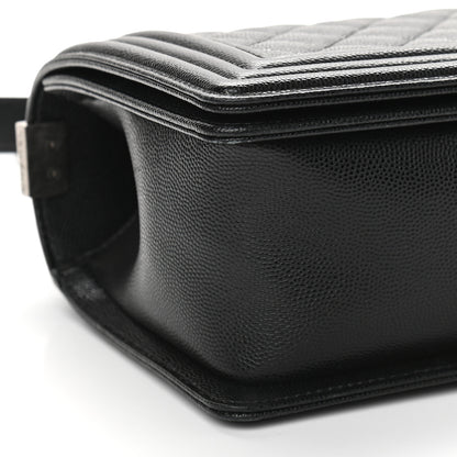 Chanel Caviar Quilted Medium Boy Flap Black 8 of 9