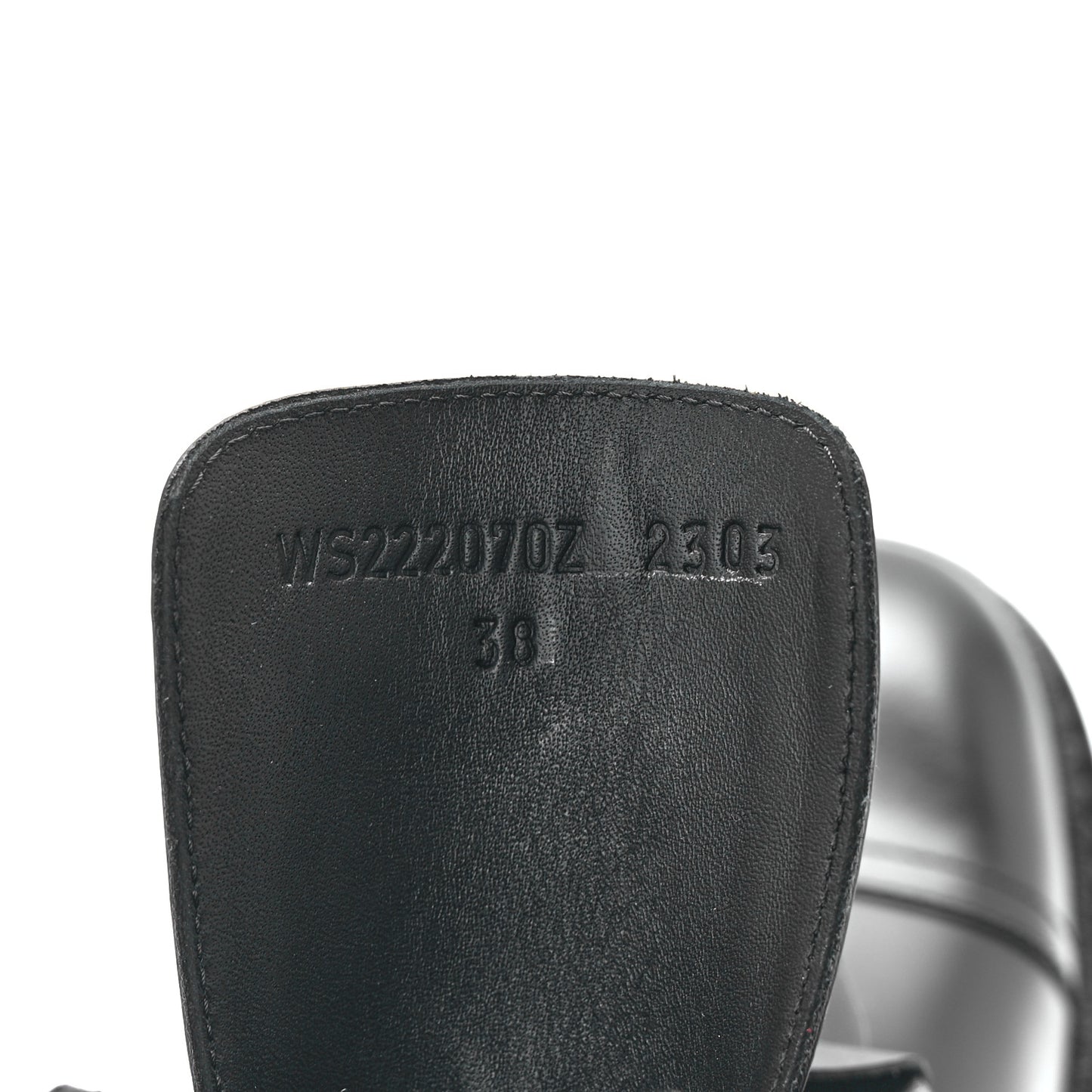 Glossed Calfskin Funk Ankle Boots 38 Black