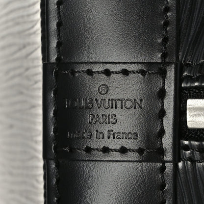 Louis Vuitton Epi Alma PM Black 7 of 9