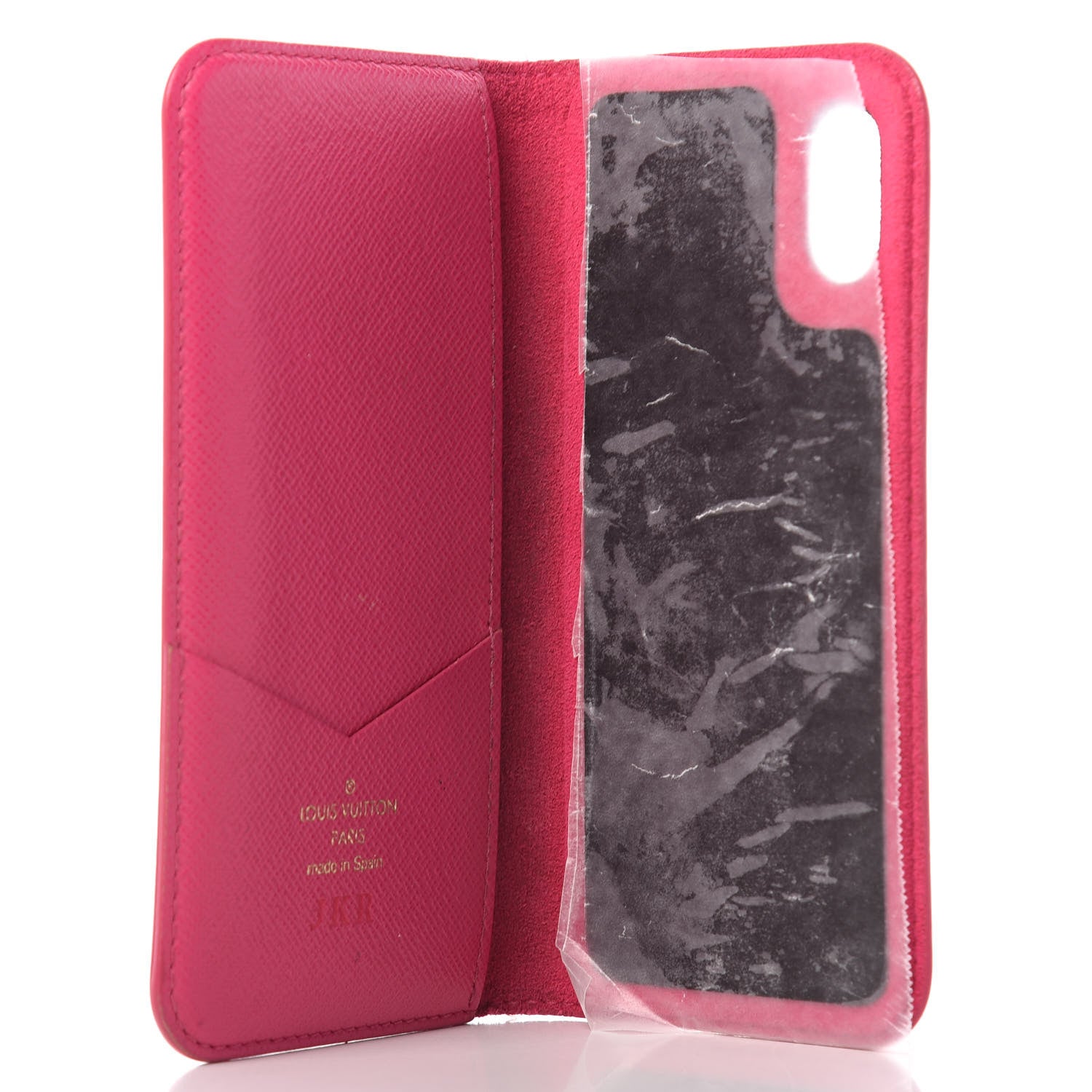 Louis Vuitton Monogram iPhone X Folio Case Rose Pop 5 of 9