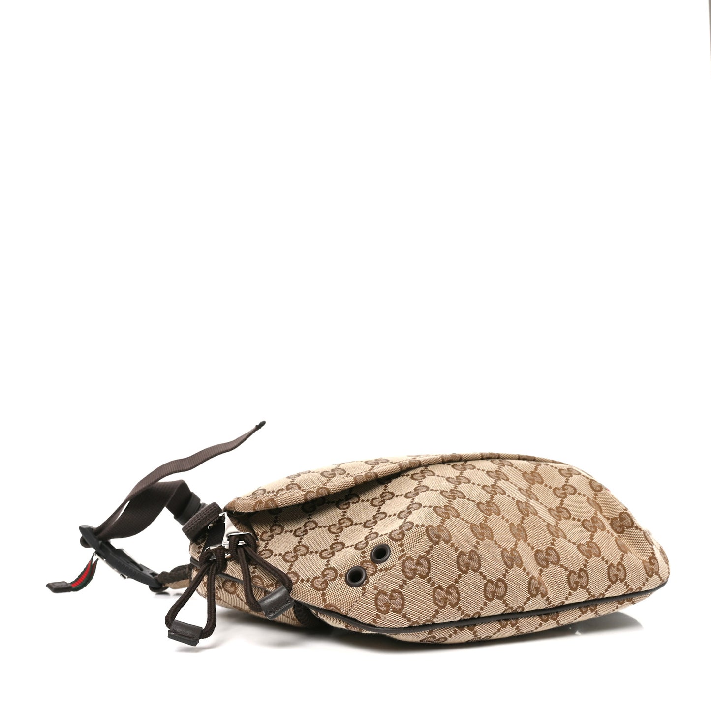 Monogram Large Belt Bag Beige Dark Brown