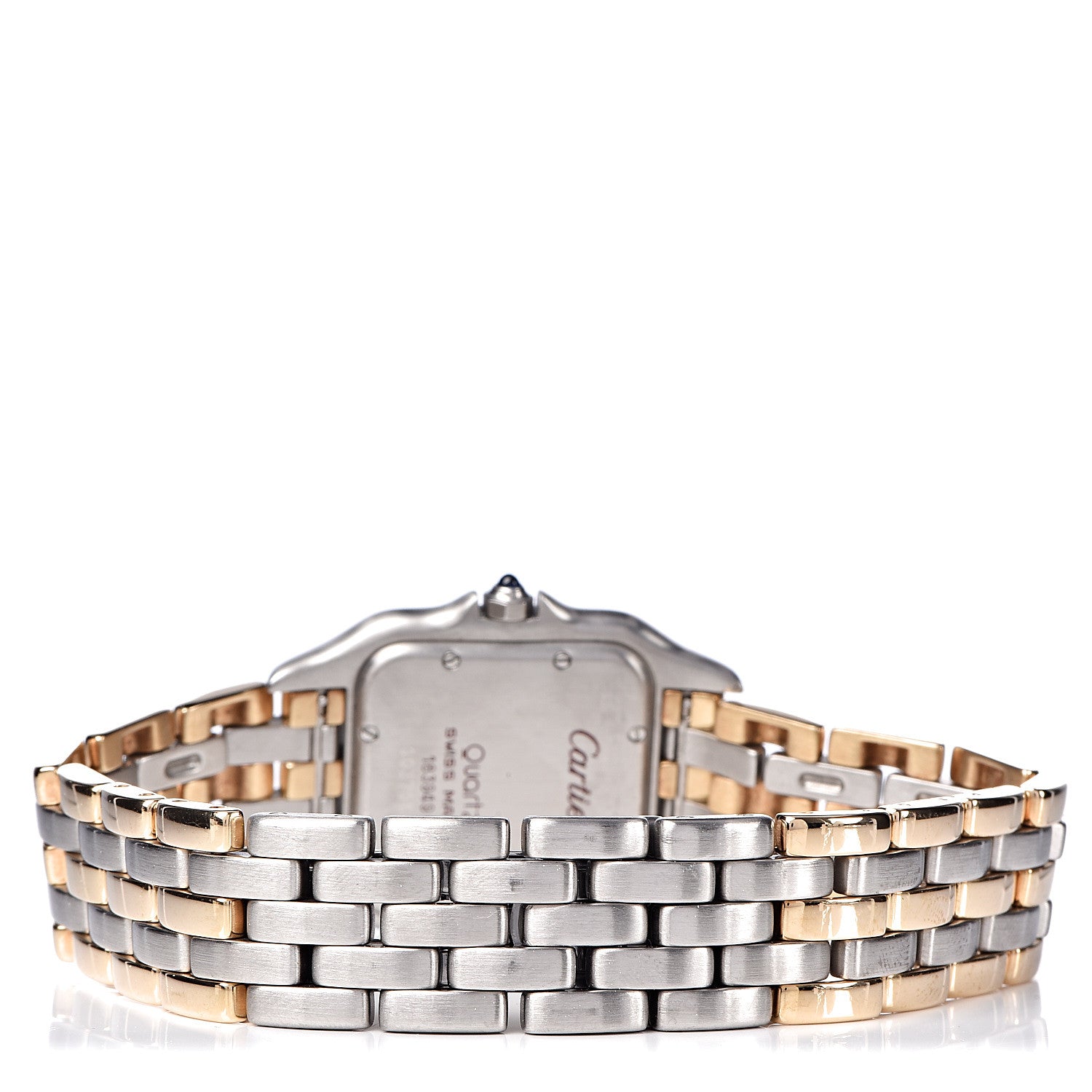 Cartier Stainless Steel 18K Yellow Gold 27mm Panthere Quartz Watch 4 of 7