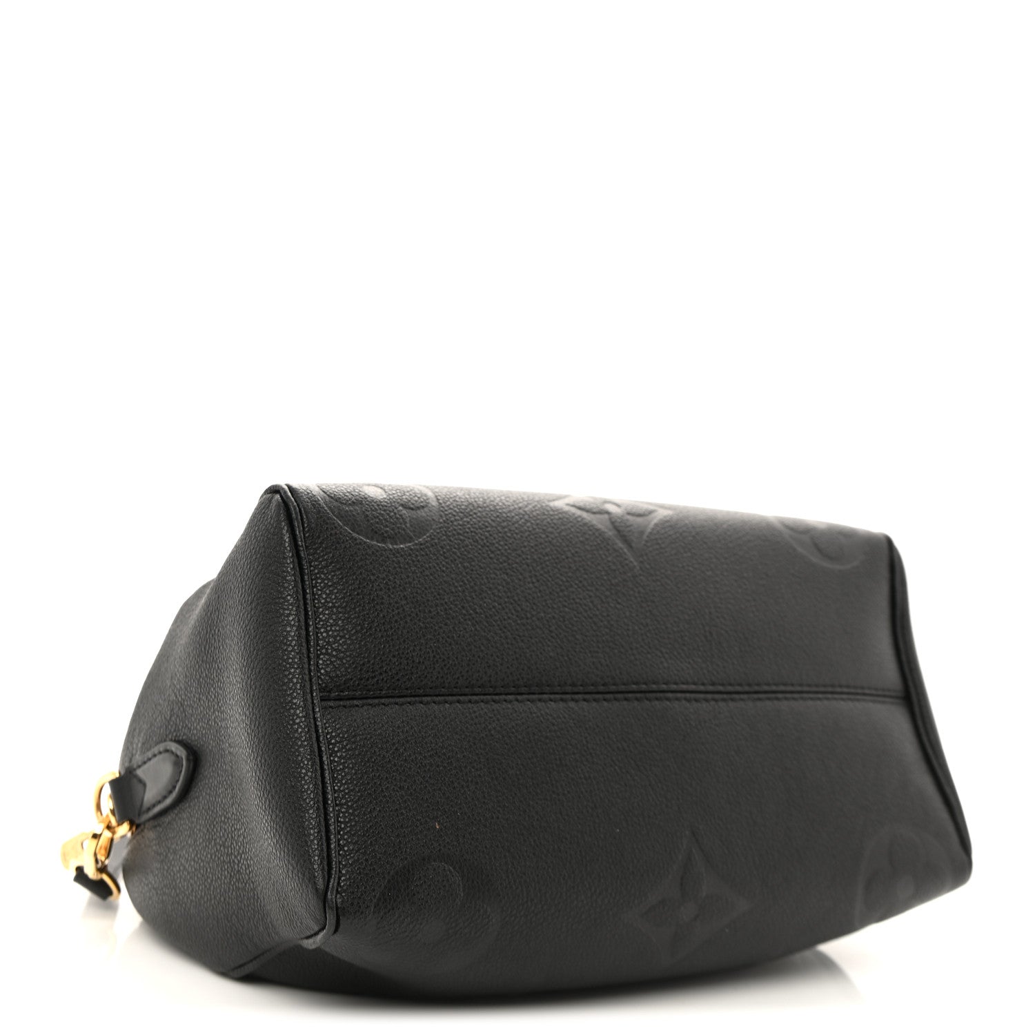 Louis Vuitton Empreinte Monogram Giant Speedy Bandouliere 25 Black 4 of 11