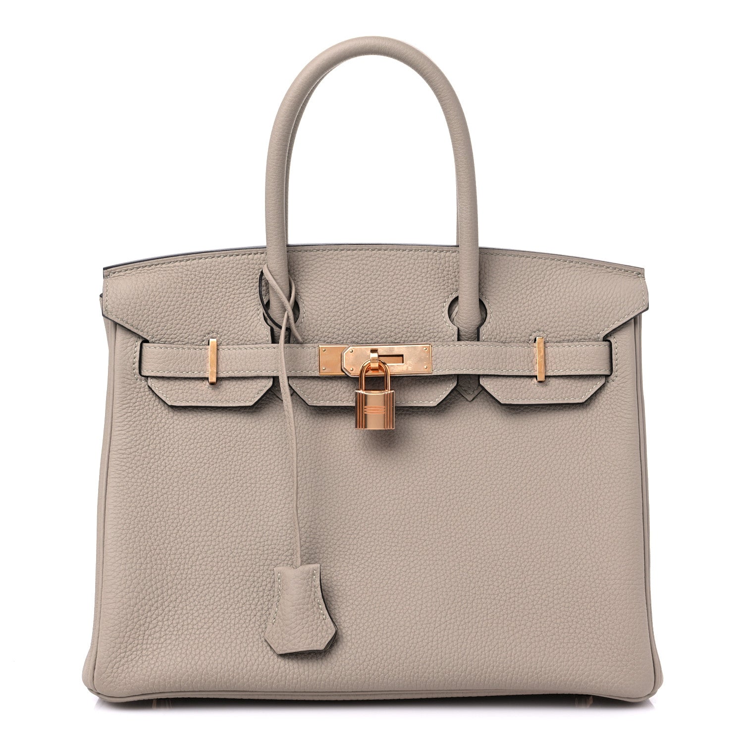 Hermes Togo Birkin 30 Gris Tourterelle 1 of 10