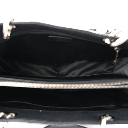 Chanel Caviar Quilted Grand Shopping Tote GST Black 5 of 13