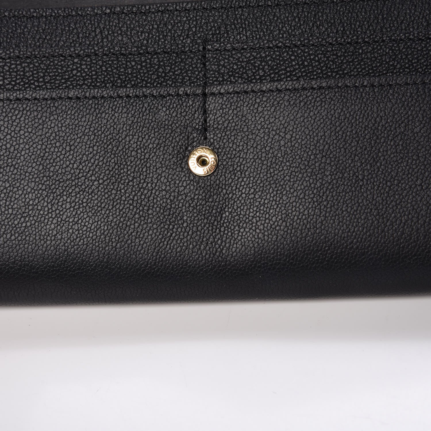 Louis Vuitton Monogram Cuir Plume Very Wallet Black 10 of 13