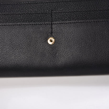 Louis Vuitton Monogram Cuir Plume Very Wallet Black 10 of 13