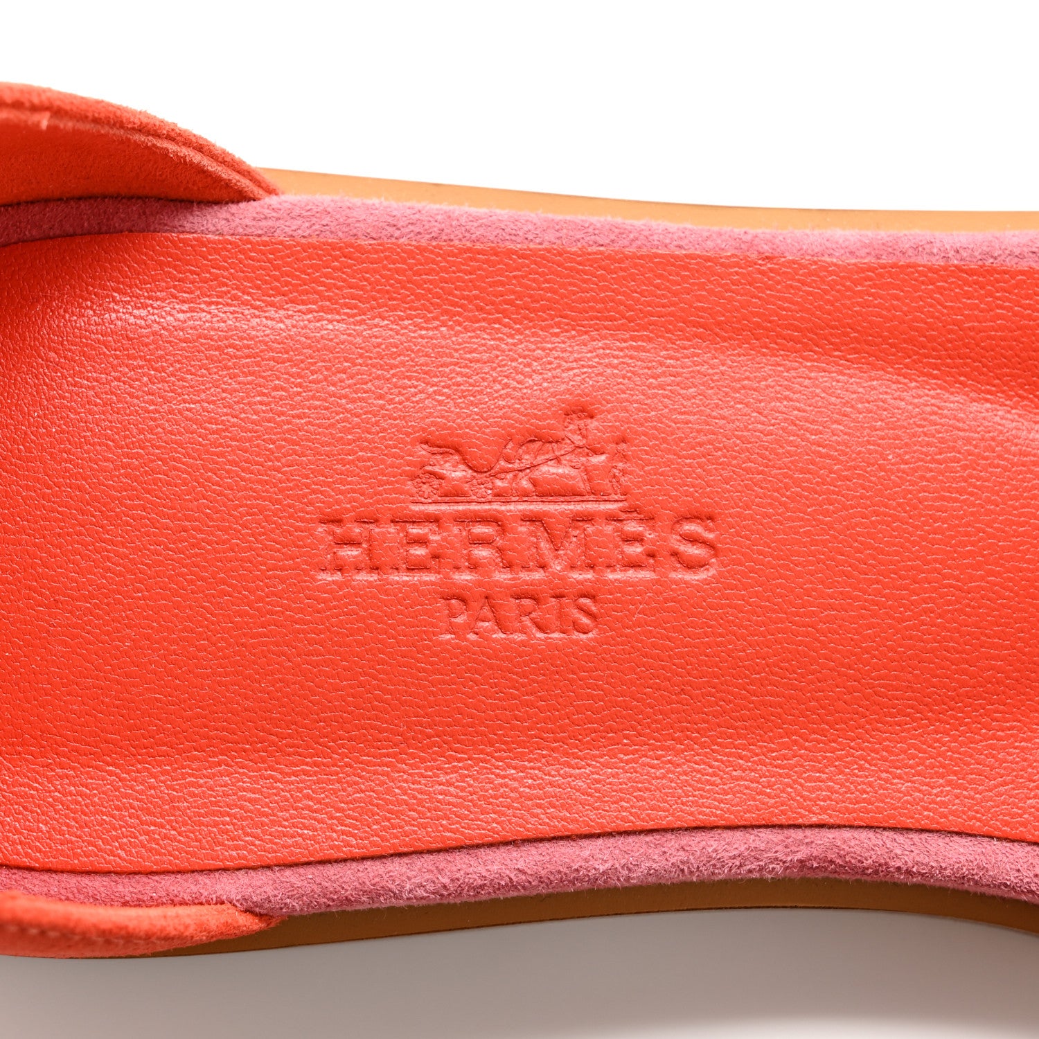 Hermes Suede Goatskin Santorini Sandals 36 Rose De Venise 7 of 9