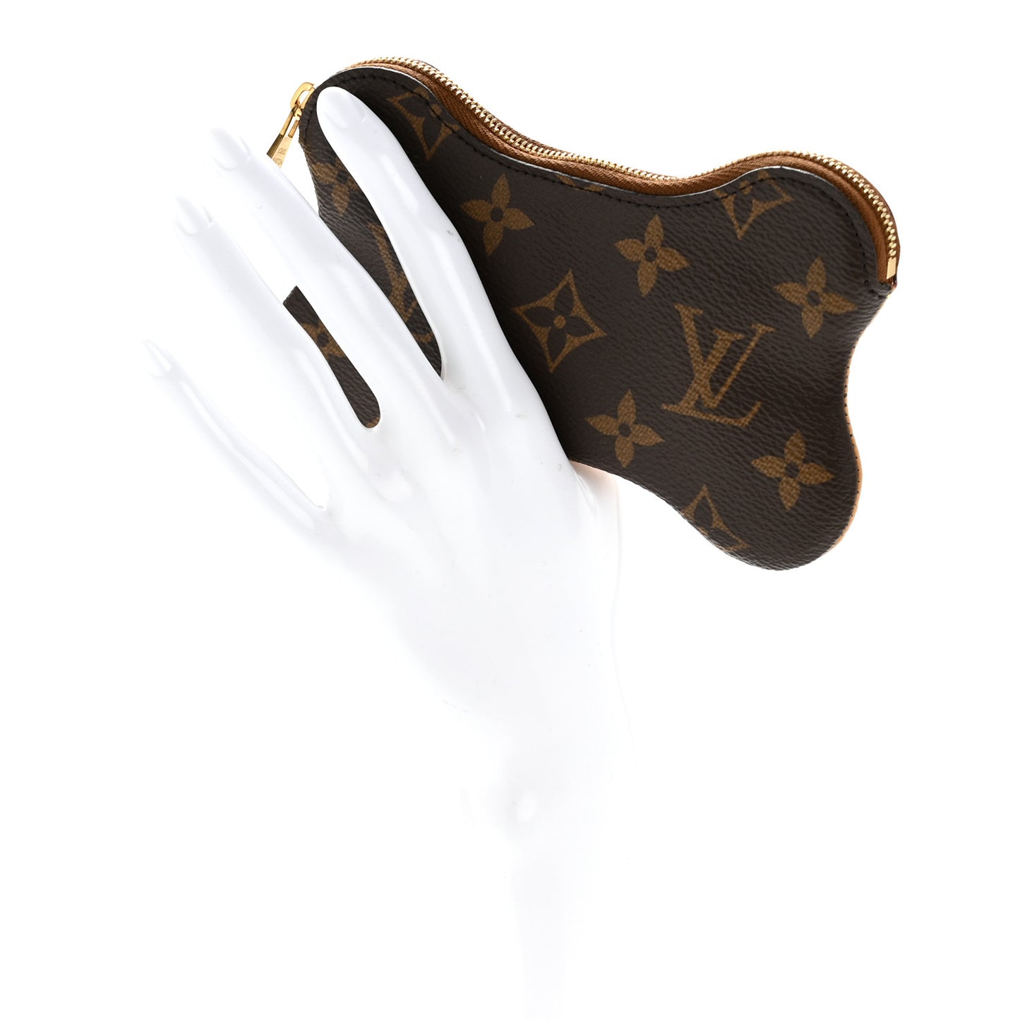 Monogram Bone Key Pouch
