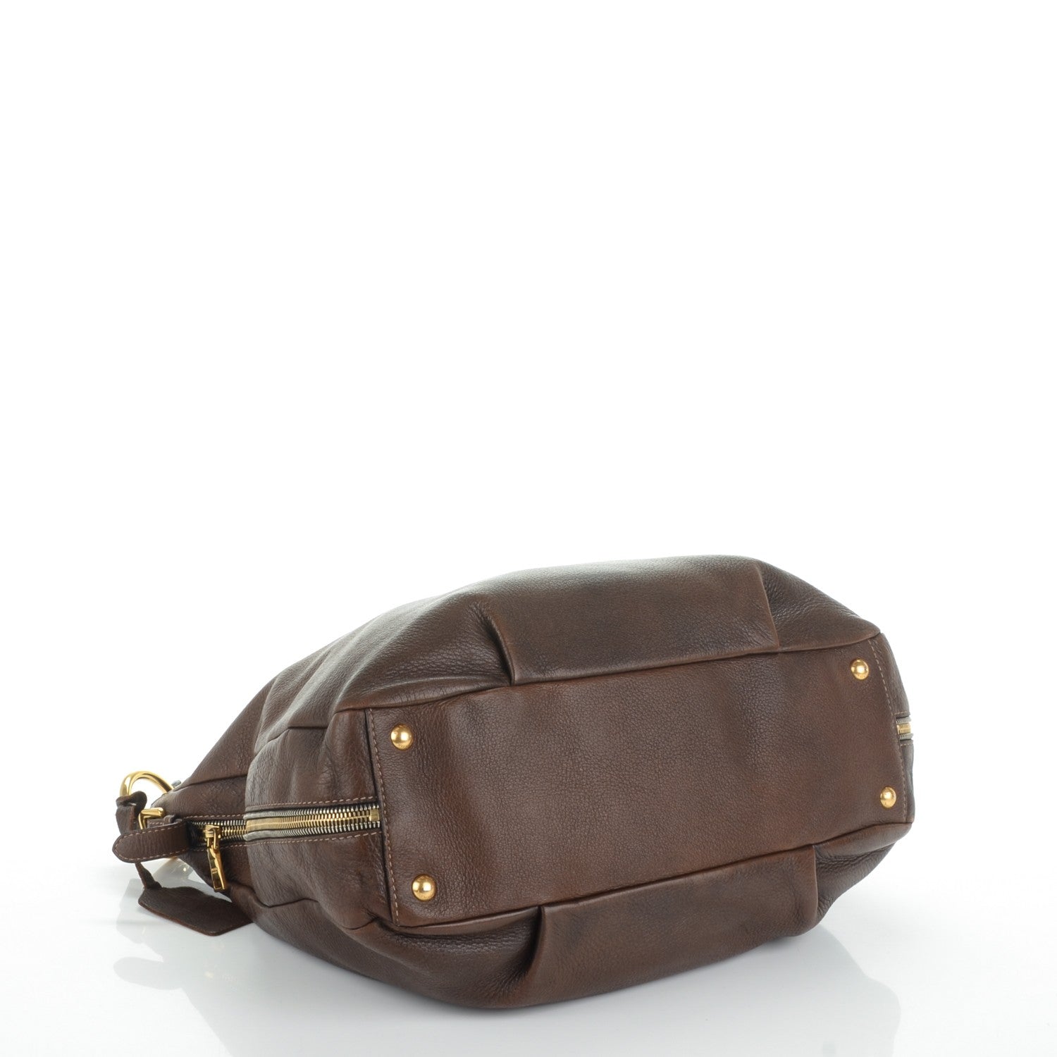Prada Cervo Antik Hobo Cacao 4 of 9
