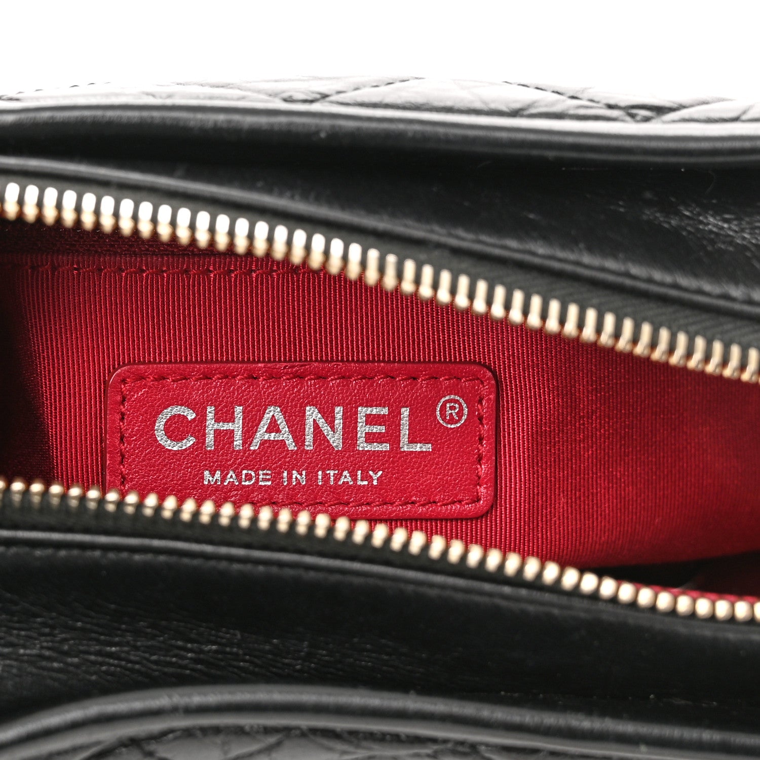 Chanel Aged Calfskin Quilted Small Gabrielle Hobo Black 6 of 11